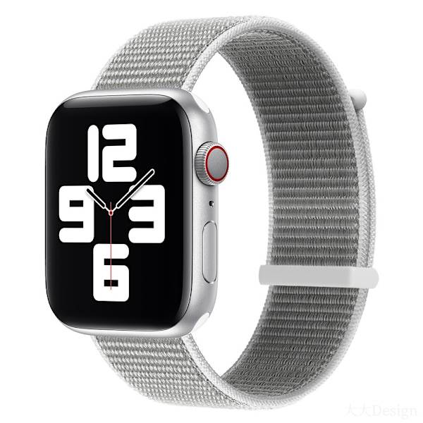 Klockarmband för Apple Watch iWatch 42/44/45/49mm snäckskalsfärg