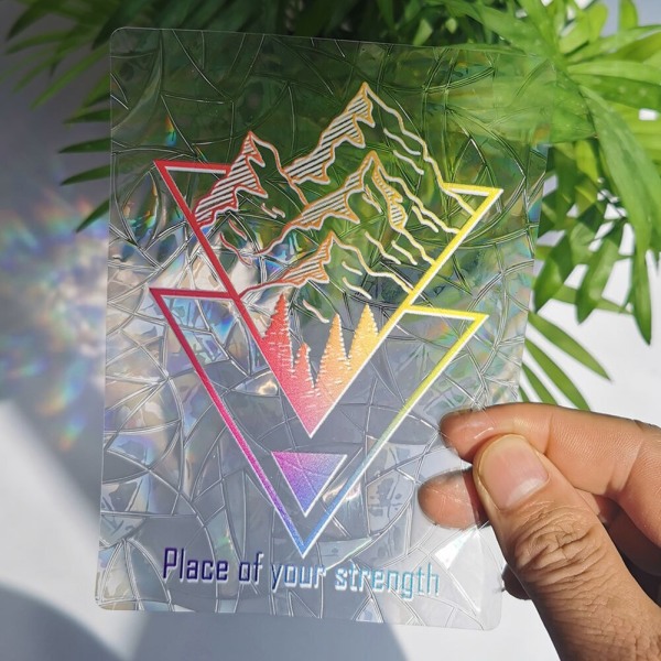 3D Regnbue Solfanger Veggklistremerker Lysfanger PVC Vindusfilm Selvklebende Dekal Motorsykkelklistremerke PVC Film Hjemmeinnredning RPS094 Overseas