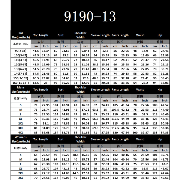 Julpyjamas Matchande familjepyjamas Höst och vinter Nytt set Printed pläd hemkläder Pyjamas Förälder-barn kostym White 150-(9-10T)