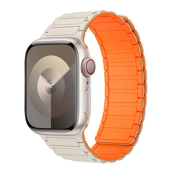 Urrem til Apple Watch iWatch 38/40/41MM Stjerneskær Orange