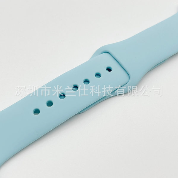 Klockarmband för Apple Watch iWatch 38/40/41/42mm-S10 standardstorlek SM kod 21 safirblå
