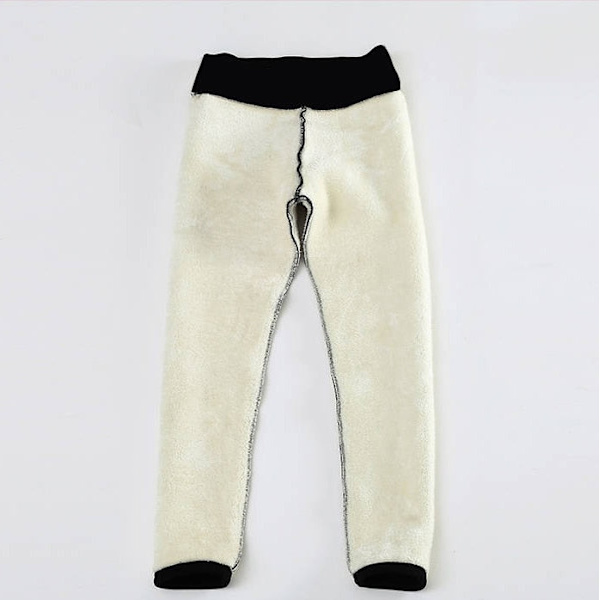 Talviset naisten leggingsit samettiset lämpimät housut korkeavyötäröiset leggingsit naisille yksiväriset leggingsit mukavat lämpimänä pitävät joustavat leggingsit Butterfly gray L