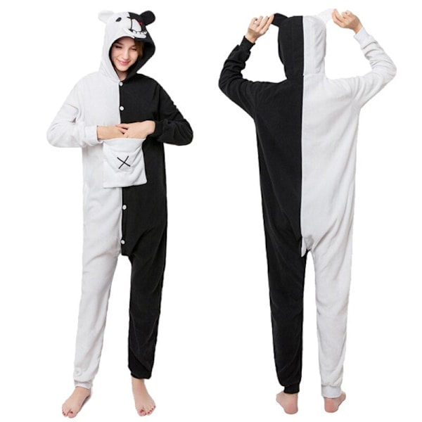 Enhjørning Pyjamas Voksen Dyr Kat Onesie Kvinder Mænd Par Vinter Pyjamas Sæt Natkjole Nattøj Flanel Hjemmetøj as picture2 M