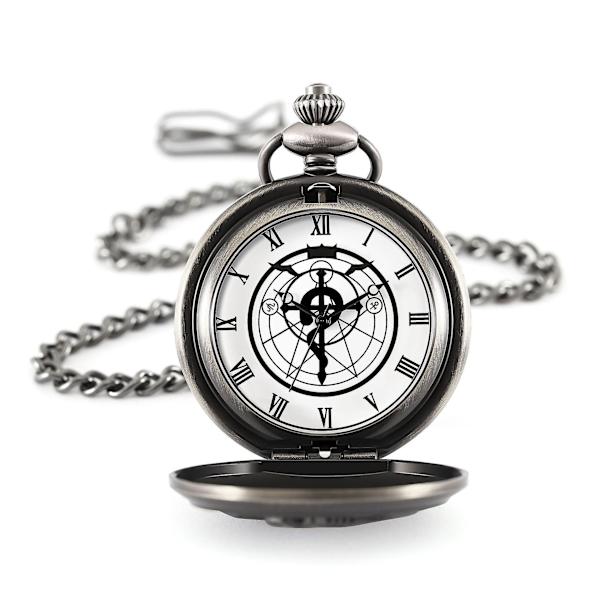 Silver Fullmetal Alchemist Fickur Med Kedja Låda Halsband Hänge Anime Merchandise Zf1587 Default Title