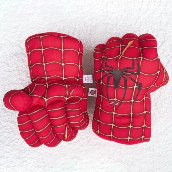 Muababy Superhjältehandskar för Pojkar Cosplay Tillbehör Vantar Avenger Spider Night Monkey Giant Green Man Boxningshandskar för Barn Super Heroes-D