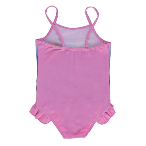 Baddräkt Dam Is och Snö Tryckt Sling Konservativ Flickas Hel Baddräkt Pink 152