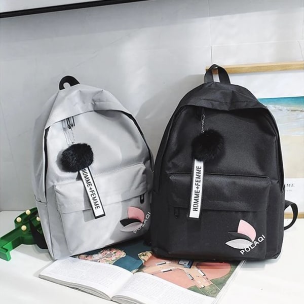 Naisten reppu 2023 Merkki Suunnittelija Yksinkertainen Muoti Kevyt Halpa Pieni Kangas Koululaukku Yläkoulun Oppilas Pariskunta Reppu Pink Backpacks
