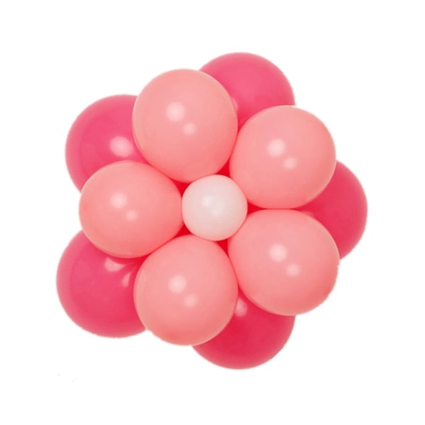 NYA 10 st Blomballonger Dekoration Tillbehör Plommonklämma Praktisk födelsedag bröllopsfest Plastklämma Globos ballong 10pcs H clip