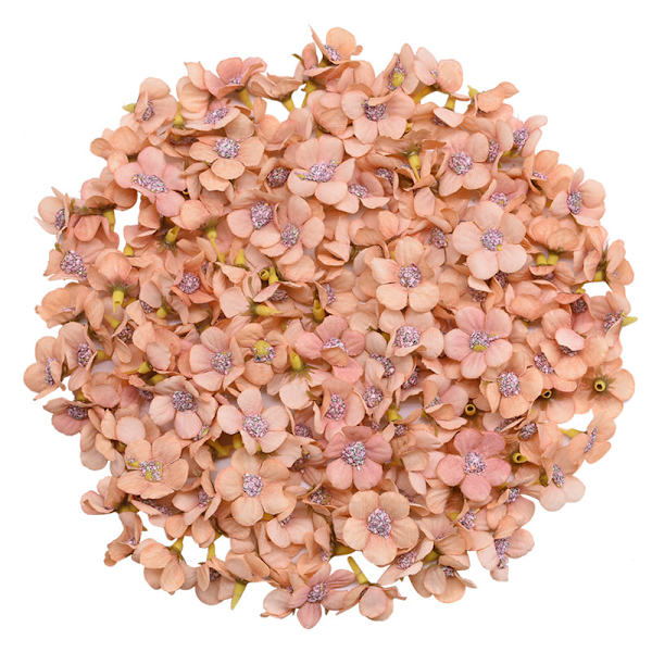 50 st 2 cm Flerfärgade Tusensköna Blomhuvuden Mini Konstgjorda Sidenblommor för Krans Scrapbooking Hem Bröllopsdekoration F11
