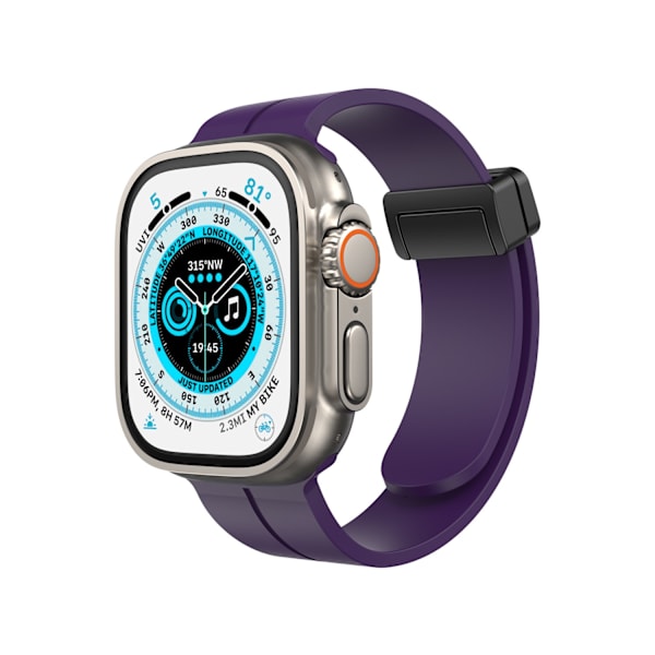 Klockarmband för Apple Watch iWatch 38/40/41mm Frukt Lila