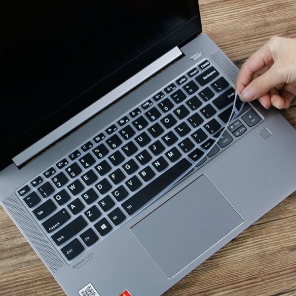 Tangentbordsskydd för Lenovo IdeaPad YOGA Slim Silikon laptop Cover fadepink