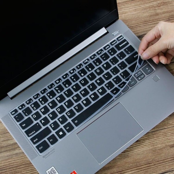 Tastaturbeskyttere til Lenovo IdeaPad YOGA Slim Silikone laptop tastaturcover white