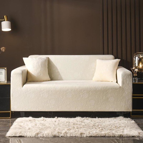 Kristall Sammet Elastisk Sofföverdrag Utdragbar Sofföverdrag Soffskydd Sektionsindelad Enfärgad Enkel/Två/Tre/Fyra Sitser L-Form Behöver Köpa 2st Gray 90-140cm