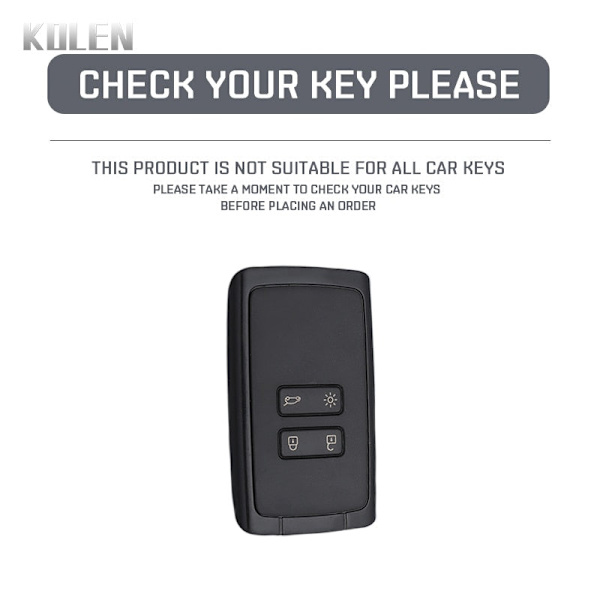 TPU Bil Fjernbetjenings Nøgle Etui Cover Skal Til Renault Koleos Kadjar Megane Clio Captur Talisman Espace Kangoo Sandero Fob Tilbehør Red