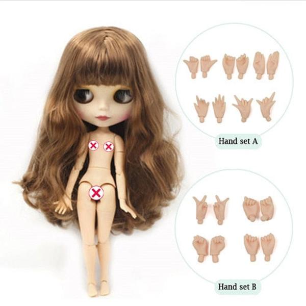 ICY DBS Blyth Fabrikkdukke Egnet for utkledning selv DIY Endre 1/6 BJD Leketøy spesialpris OB24b kuleledd matte