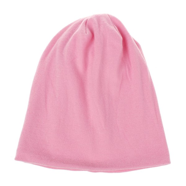 Bomull Allsidig Ermehette Løs Lue Barnas Casual Gutter og Jenter Høst og Vinter Lue Pink