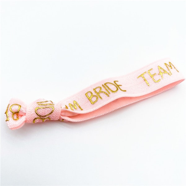 Kombinert Salg Team Bride Utdrikningslag Armbånd Bride To Be Dekor Mariage Tilbehør Hønefest Bryllupsutstyr Dekor Bride tribe 10-12