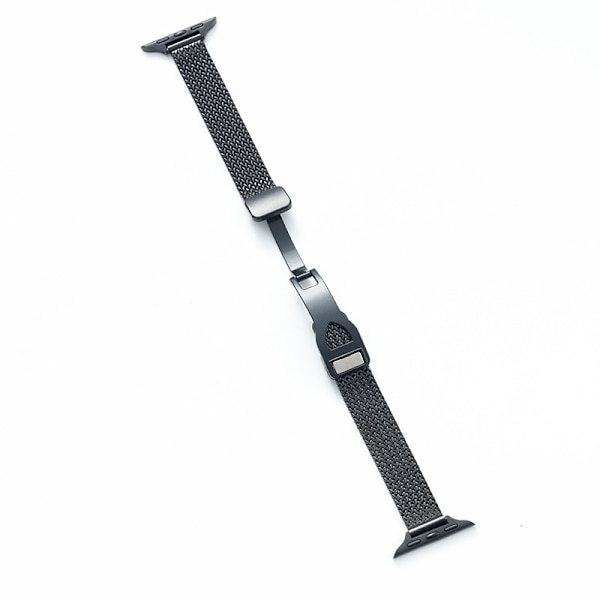 Klockarmband för Apple Watch iWatch 38/40/41MM svart magnetspänne
