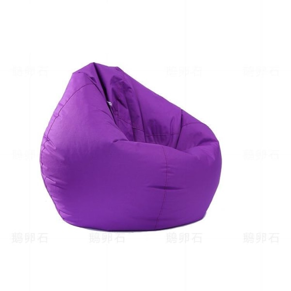2020 Ny högkvalitativ ofylld Creative Beanbag Lazy Sofa Cover Sky blue