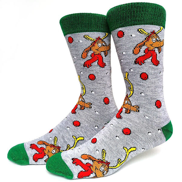 59 Stil Herr Julstrumpor Roliga Jul Tomte Gran Snöflinga Älg Snö Bomull Tub Besättning Glada Strumpor Herr Nyår Sokken 4 EU 38-45