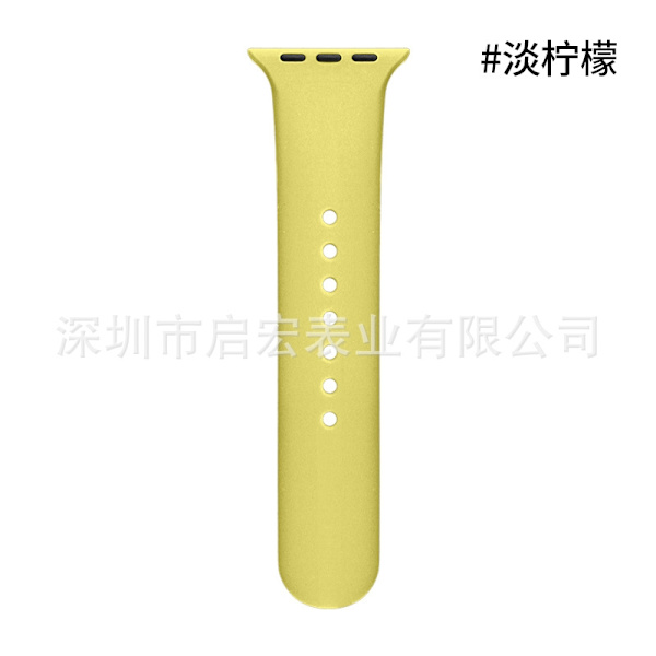 Klockarmband för Apple Watch iWatch 38/40/41-ML 40 ljus citrongul
