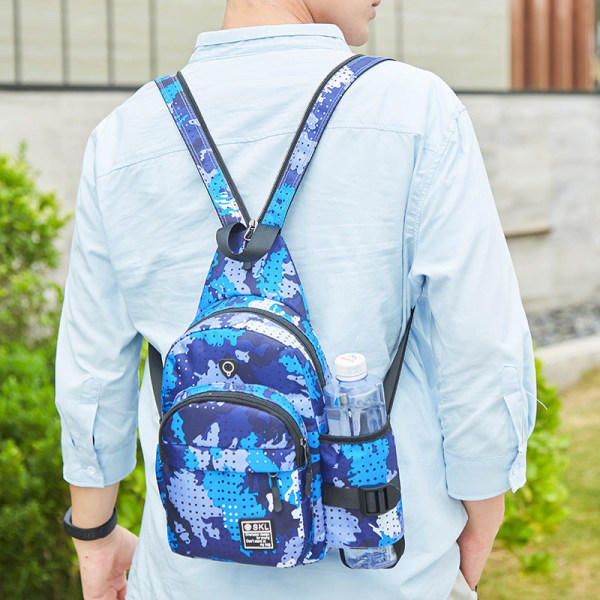 Swagger Väska Polyamider och Nylon Ryggsäck Sport Utomhus Deep Blue