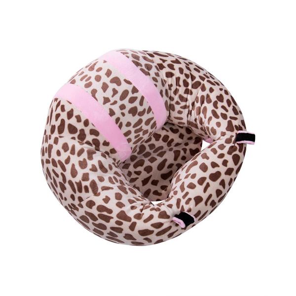 Ny Børn Baby Støttesæde Sidde Op Blød Stol Pude Sofa Plys Pude Legetøj Sækkestol Like the picture Leopard print