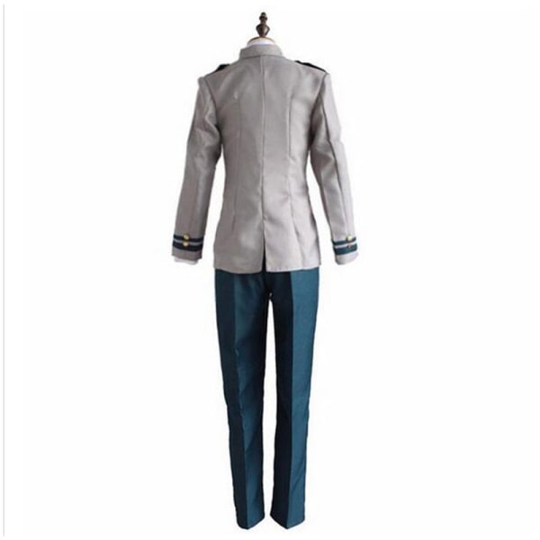 Anime Boku No Hero Academia Midoriya Izuku Bakugou Katsuki Grå My Hero Academia OCHACO URARAKA Skoleuniform Cosplay Kostumer Boy No Shirt XXL