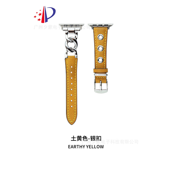 Kellon ranneke Apple Watch iWatch 42 10. sukupolvi Khaki-hopea solki