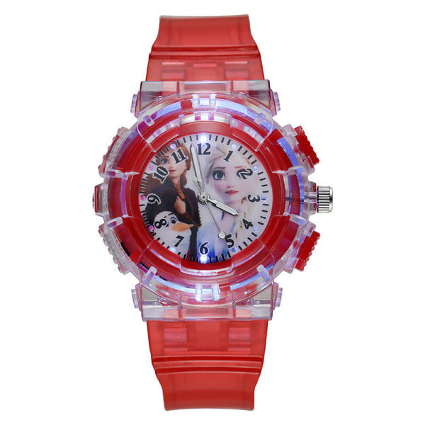 Ur Frozen Trendy Lysende Pigeur Studerende Børn Red