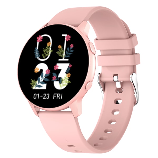 Älykello miehille ja naisille, vedenkestävä sykemittari, fitness-kello, miesten urheiluälykello iPhone Android Xiaomi Huawei -puhelimille black3
