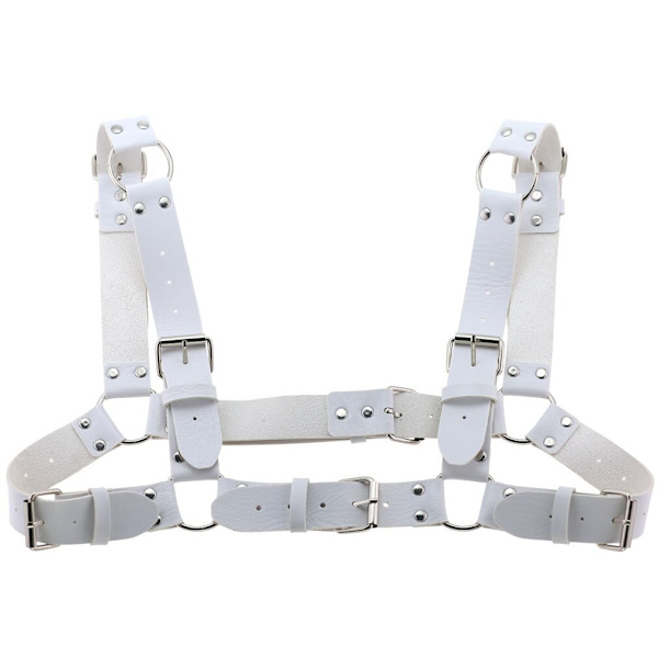 Kvinner Menn Sexy Punk Brystsele Justerbar Bur Metall Kroppskjede PU Lær Choker Statement Halskjede Party Clubwear Rose red