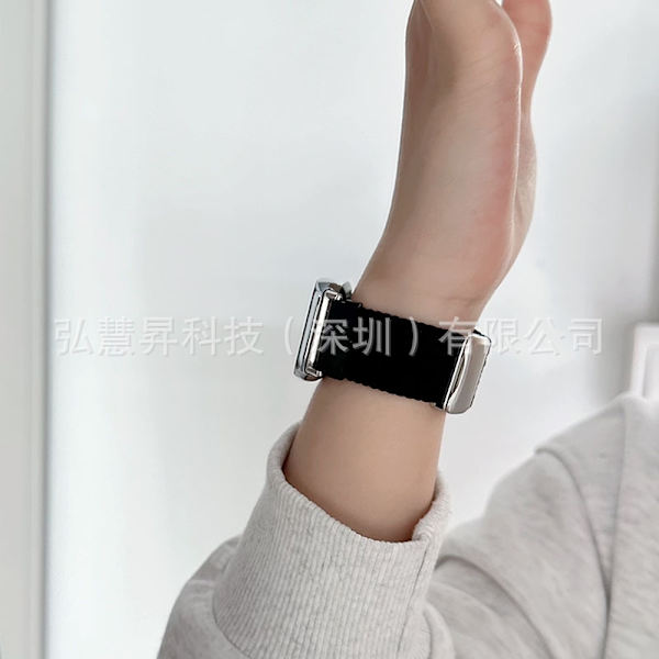 Klockarmband för Apple Watch iWatch för 38/40/41mm integrerad svart