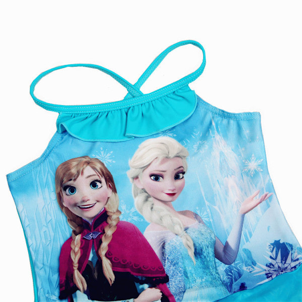 Baddräkt Flicka Frozen 2 Is och Snö Äventyr Kläder Badkläder Default Title