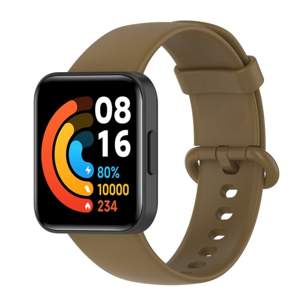 Silikoni kellon ranneke Redmi Watch 2/Lite -kelloon, rannekkeet XiaoMi RedMi Watch -kelloon, kellon ranneke + suojakotelo 7 XiaoMi Mi Watch Lite