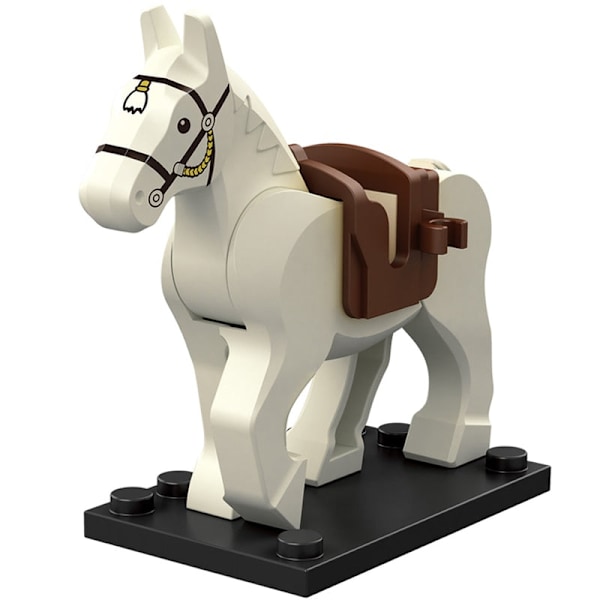 Enkelt Salg Middelalder Ridder Romersk Krigshest Rohan Dyr Byggeklodser Actionfigurer Legetøj Til Børn Koruit XP1007-1016 XP1010