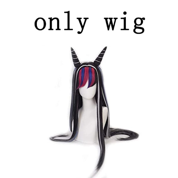 Anime Danganronpa Ibuki Mioda Cosplay Kostym Sjömansdräkt Uniform Peruk Halloween Kostymer för Kvinnor style3 S