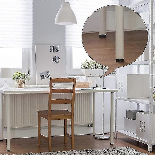 3 Rullaa Itsekiinnittyvää Huopaa Yhteensopiva Huonekalujen Kanssa Leikkaa Mikä Tahansa Muoto Liukumatto Musta Black