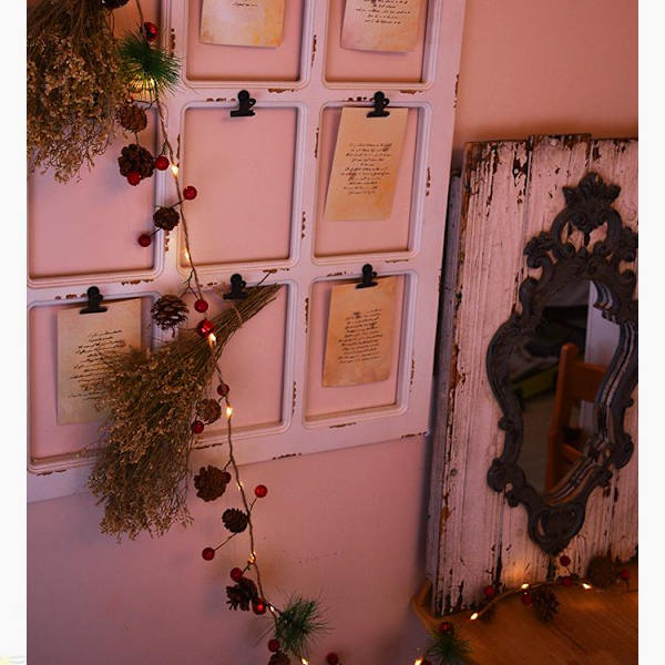 2M LED Ljusslinga Fairy Lights Girlang Kottar Klocka Barr Koppartråd Lampa För Bröllopsfest Jul Hem Utomhusdekoration Default Title