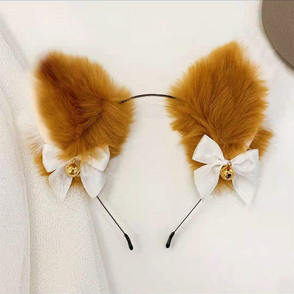 Kauniit naamiaiset Halloween kissankorvat päähine cosplay kissankorva anime juhlapuku kello päähine hiuspanta hiustarvikkeet style9