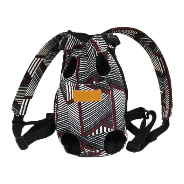 Andningsbar husdjursbärväska i denim för små hundar katter resor valp hund katt ryggsäck Yorkshire Shih Tzu mascotas bärartiklar 8 L-suit 4-5kg