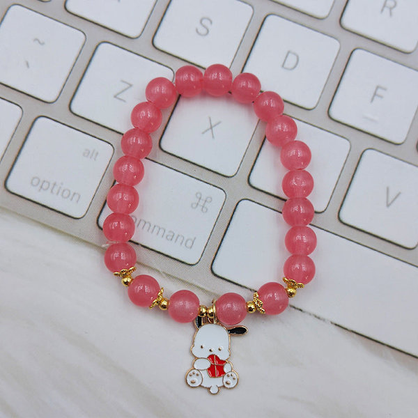 Studentarmband Dam Is Kristall Tecknad Cinnamoroll Babycinnamoroll Clow M Sanrio Söt Moon Rabbit * Bag