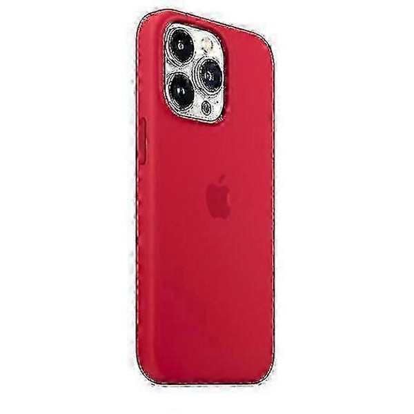Silikonetui med MagSafe til iPhone 13 Pro Red
