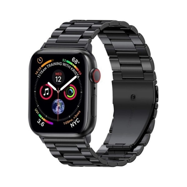 Klockarmband för Apple Watch iWatch 38/40/41 S10 42mm universal svart