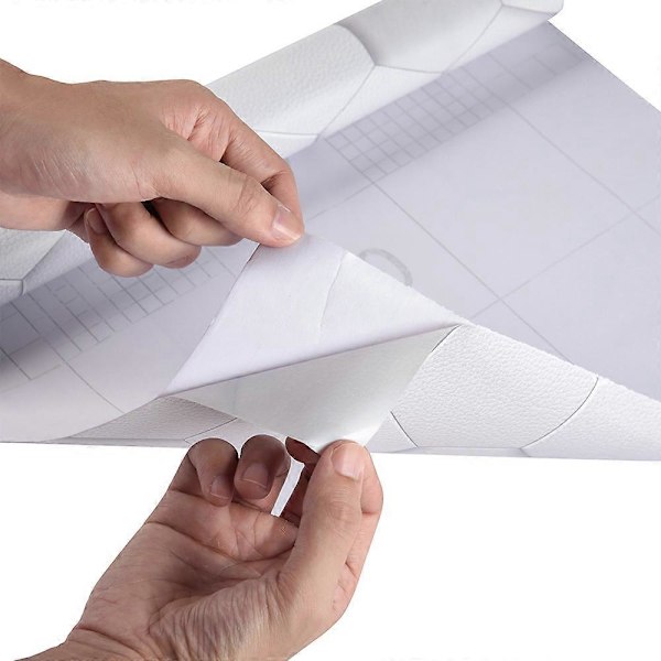 3D Moderni Kuusikulmainen PVC Tapetti Itseliimautuva Kodin Seinäsisustus, 10m