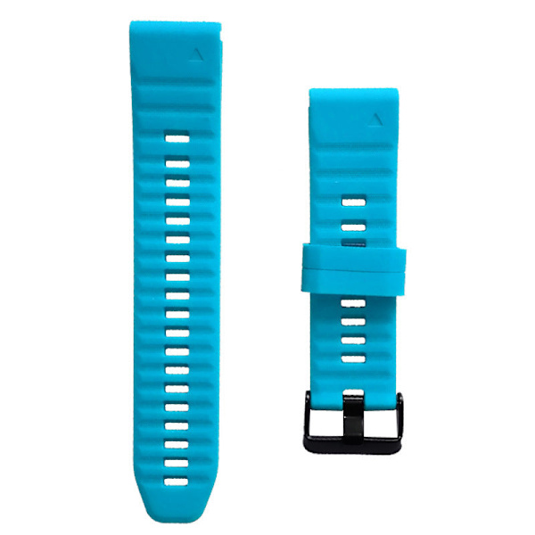 22 mm:n rannekkeet Garmin Fenix 6/5/Forerunner 945 -kelloihin Sky Blue