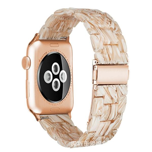 Kellon ranneke Apple Watch iWatch 42/44/45/49mm 46. Silk White