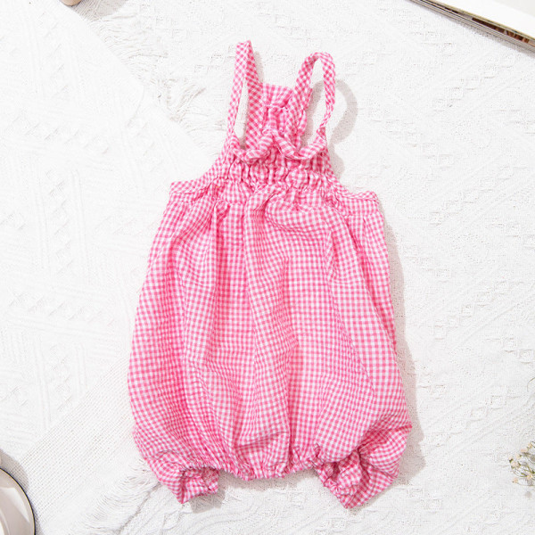 Kissavaatteet Koiran Haalarit Kurpitsahousut Lemmikkivaatteet Plaid pumpkin pants-pink XL