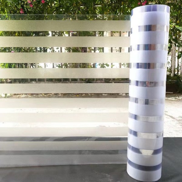 Fönsterdekaler Glasdekal Anti-insyn Film Ny PET Elektrostatisk Glasfilm Självhäftande Frostad bricks 45 cm x 200 cm