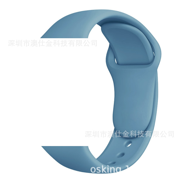 Kellon ranneke Apple Watch iWatch 38/40/41/42 S10 M/L Syvänsininen